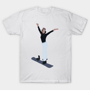 snowboard girl T-Shirt